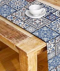 Azalea Digital Printed 4 Seater Table Runner, 13 x 60 Inches